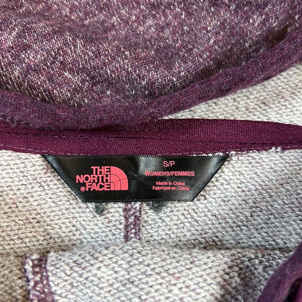 The North Face Women’s Cowl Neck Lightweight Sweatshirt-Small-Purple - Picture 2 of 5